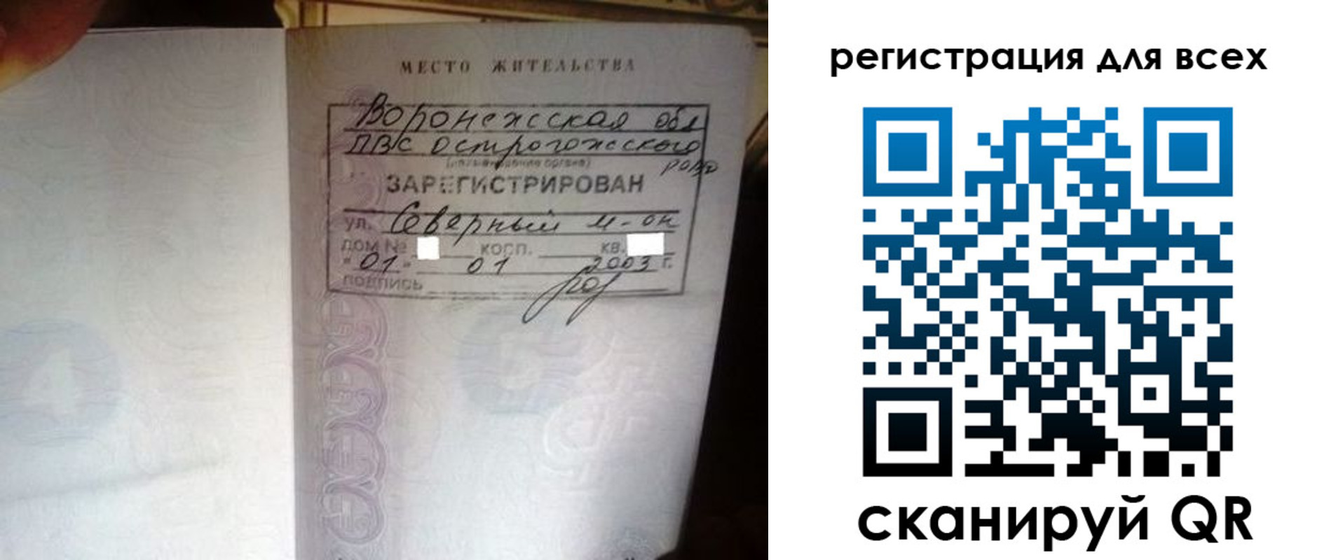 временная регистрация в Тихвине